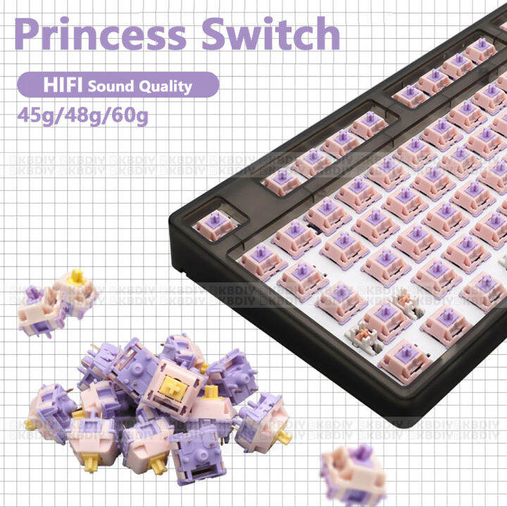 MMD Princess Switch Linear Tactile 38/45/53/48/60G HIFI Sound