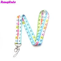 Ransitute R416 The Periodic Table Keys ID Card Gym Mobile Phone Straps USB Badge Holder DIY Phone Hang Rope Lanyard