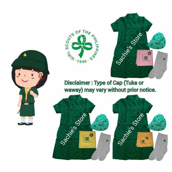 GSP Scout Set School Uniform for Girls (Girl Scout Uniform) Lazada PH
