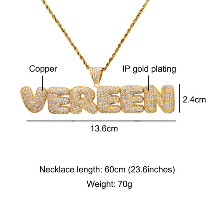 hip-hop-custom-name-zircon-iced-out-bubble-letters-chain-pendants-amp-necklaces-for-men-jewelry-with-gold-cuban-tennis-chain