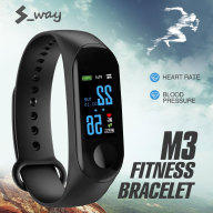 S_Way M3 Đồng hồ thông minh màn hình 0.96 inch dành cho nam và nữ đồng hồ thông minh dùng để theo dõi hoạt động của cơ thể có khả năng chống thấm nước hàng chính hãng - INTL thumbnail