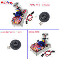 ASMG-MTB 500Kg .Cm การเข้ารหัสแม่เหล็ก Servo 360องศาแรงบิดสูง Digital Servo Arm Disc หุ่นยนต์ขนาดใหญ่สำหรับหุ่นยนต์รถ