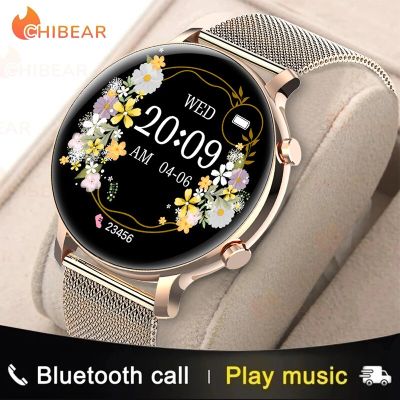 ZZOOI ChiBear 2023 New Bluetooth Call Smart Watch Women ECG+PPG Smartwatch Fashion waterproo Ladies Watch Waterproof Girl Bracelets