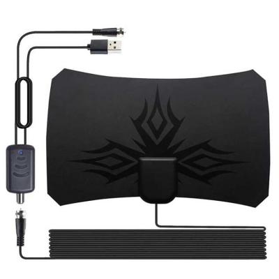 Amplified HD Digital Indoor Outdoor TV Antenna Long 1280 Miles Range Support 4K for Smart/Old Television Amplifier Signal Booster steady