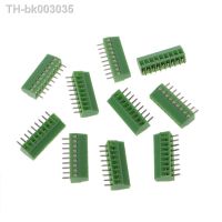 ☈✤❄ 10 Pcs 2Pin-10Pin Screw PCB Mounted Terminal Blocks Connector 2.54mm Pitch