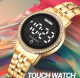 SKMEI 1669 นาฬิกาดิจิตอล Touch Screen ประดับคริสตัลสวยหรู ตั้งเวลาไทย