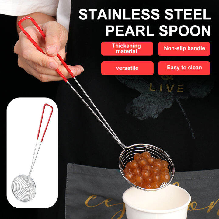 Tapioca Scooper For Black Pearls Nata Coffee Jelly Milktea Supplies