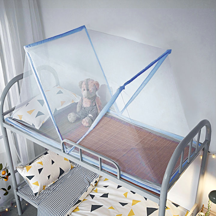 eet-furniture-มุ้งเต็นท์-มุ้ง-มุ้งกันยุงของเตียงเด็ก-mosquito-net-for-bed-มุ้งคลุมเตียงเด็ก-พร้อมกรอบรองรับ-มุ้งกันยุงแบบพับได้