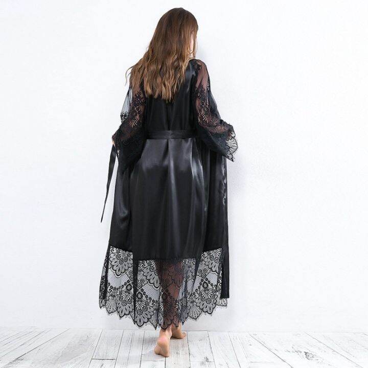 ice-silk-long-robe-lace-embroidery-perspective-long-sleeve-long-sleepwear-pajama