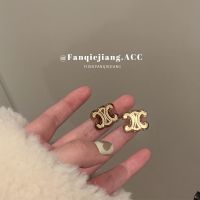 2023 Genuine  One Ketchup High-end and Temperamental Leopard Print Earrings for Women