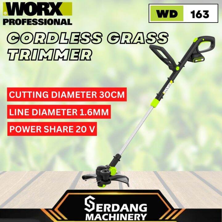 **READY STOCK** WORX WD163 NEW MODEL REPLACEMENT WG163E PROFESSIONAL ...