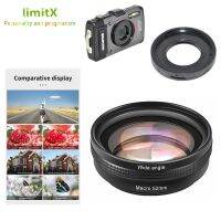 HD 4K 18Mm Wide Angle  With Macro Closed Up &amp; Adapter  For Olympus TG-4 TG-5 TG-6 TG4 TG5 TG6 Camera