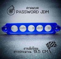 โกดังซิ่ง คาดแบต ยึดแบต PASSWORD JDM คาดแบตแห้งหรือกึ่งน้ำ “ยาว” 19.5CM *สีน้ำเงิน / 1ชิ้น