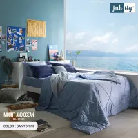 JUBILY ชุดผ้าปูที่นอน 6 ฟุต (Set 3 ชิ้น) - MOUNT AND OCEAN COLLECTION 460 Series