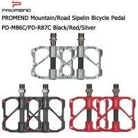 【hot】✁☑☁  Promend MTB Road Carbon Axle Tube Pedal 3 Mountain Aluminum Slip-resistant M86/R87/M86C/R87C