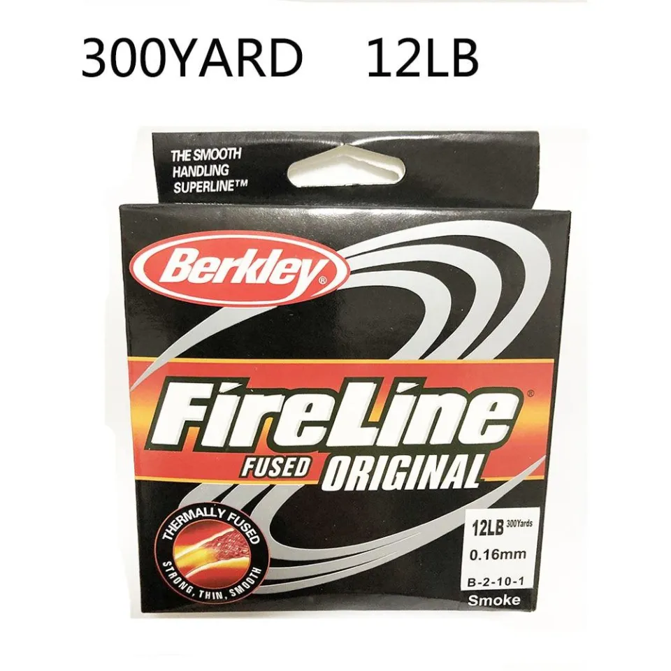 Fishing Line Fireline Smoke300YARD/109YDS FIRE Line Fused FishingLine For  Beading Mono Nylon Pesca 6LB/8LB/10LB/12LB/15LB/20LB/30LB/40LB/50LB