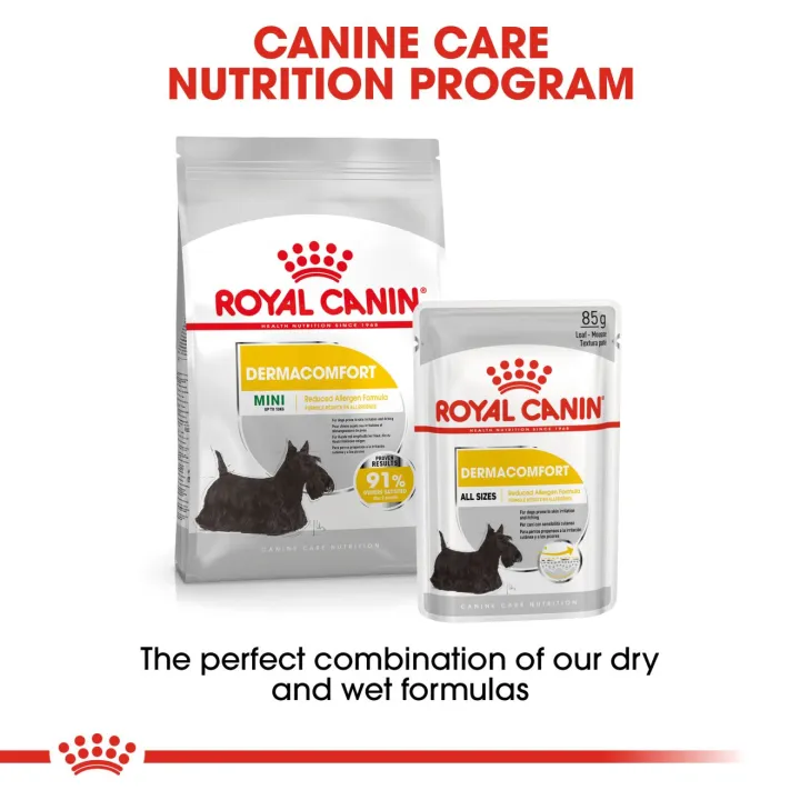 exp7-24-royal-canin-dermacomfort-loaf-อาหารเปียก-12ซอง-สุนัขโตผิวแพ้ง่าย