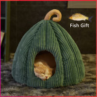 ขายร้อน Cat Bed Warm Basket Cozy Dog House Kitten Lounger Cushion Cat House เต็นท์สำหรับสุนัขขนาดเล็ก Mat Washable Cave สัตว์เลี้ยงเตียง