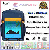 กระเป๋าเป้ Divoom Pixoo S สำหรับเด็ก พร้อม Pixel Art Screen ที่ปรับแต่งได้ การออกแบบหลายช่อง สินค้าใช้งานได้จริง มีสไตล์ รับประกัน 12 เดือน