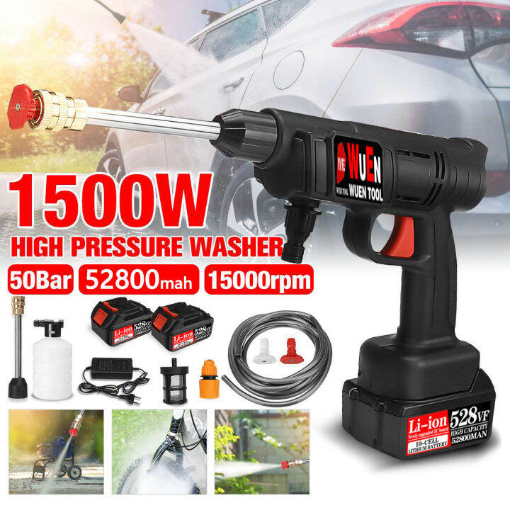 (3-year warranty) 998VF 20V Electric high-pressure water gun Cordless ...