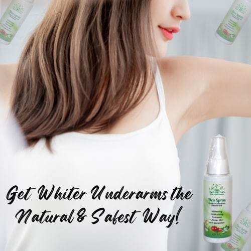 60ml Deo Spray Underarm Whitening Deodorant Lazada PH