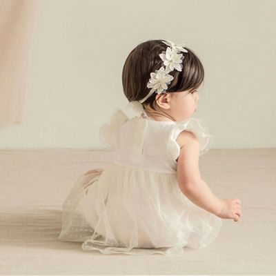 ‘；’ Baby Headband Kids Girls Lace Headbands Hairband Hair Accessories Flower / Bow