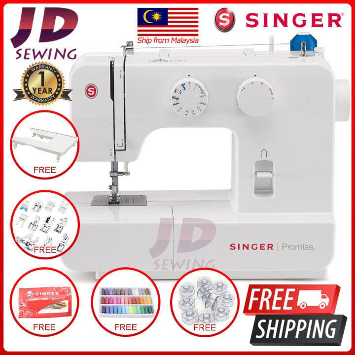 Singer Sewing Machine PROMISE 1409 Mesin Jahit (Free Extension Table