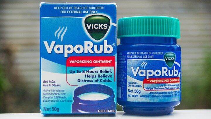 Vicks Vaporub, Baby Rub, Inhaler (Camphor, Menthol, Eucalyptus Oil) 5g ...