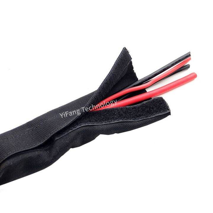 reusable-cable-sleeve-with-tape-10mm-100mm-self-closed-nylon-flexible-sock-harness-sheath-management-protection-wire-wrap-electrical-circuitry-parts