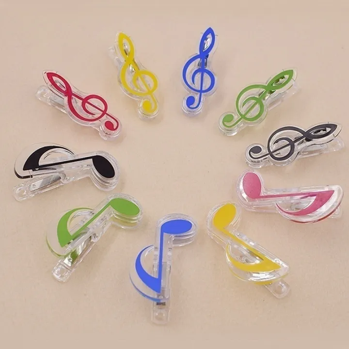 3pcs-set-book-paper-sheet-clips-steel-spring-score-funny-mini-music-folder-clips-decorative-paper-musical-notation-clips