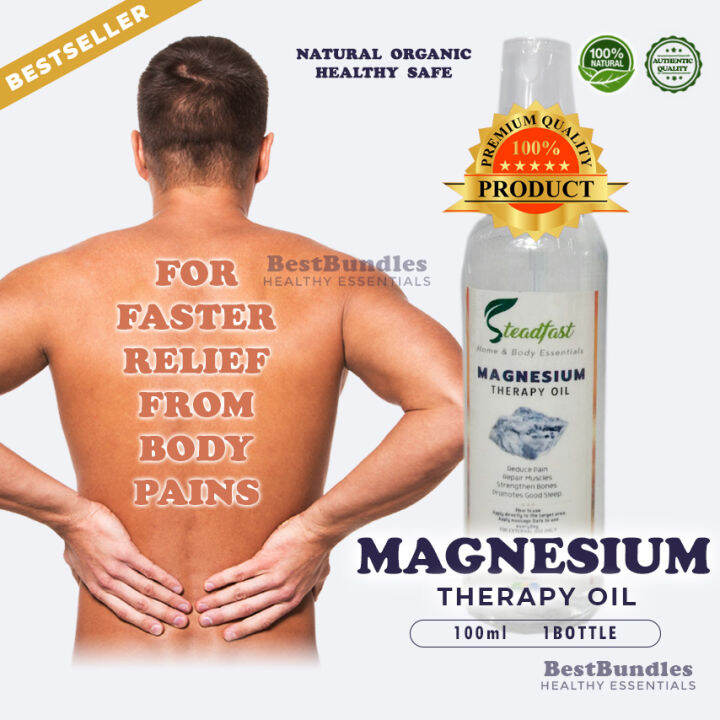 Magnesium Oil Therapy 100ml Transdermal Application Boost Immune System ...