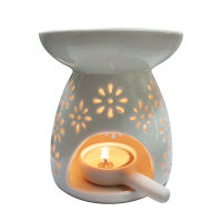 Fragrance Diffuser Decoration Oil Furnace Tray Burner Aromatherapy Candle Holder Ceramic