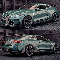 1:32 BMW M4 Coupe Alloy Sports Car Model Diecasts &amp; Toy Vehicles Metal Toy Car Model Sound Light Simulation Collection Kids Gift