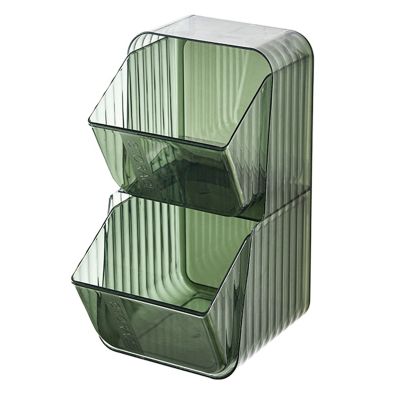 Desktop Shelf Wall-Mounted Tea Bag Storage Box Dustproof and High-Quality Multifunctional Transparent