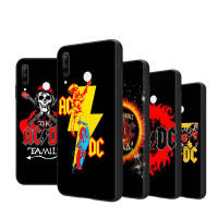 ACDC Band อ่อนนุ่ม เคสโทรศัพท์ หรับ VIVO Y53 Y91C Y55 Y55S Y93 Y95 Y53S Y81I Y50 Y71 Y30 Y91 V15 V11 Y81S V20 Y81 V23 V21E V21 V20I Pro SE Black ปก