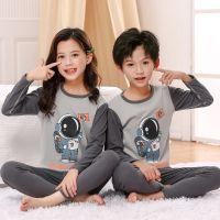 Toddler Girls Boys Clothes Childrens Cotton Pajamas Set Teenages Sleepwear Baby Nightwear 2PCS Pyjamas For Kids 6 8 10 12Years