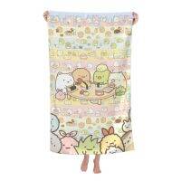 COD Sumikko Gurashi Bath Towel 80*130cm Unisex Skin-friendly Towel Large Outdoor Beach Towels