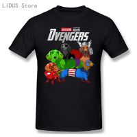 [S-5XL]ขายดี เสื้อยืดแขนสั้นลําลอง คอกลม ผ้าฝ้าย พิมพ์ลาย Dvengers Dog Dachshund Essential สําหรับผู้ชาย PLhpam72ADnpel1  KFZ0