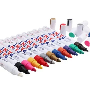 Sipa 5 PCS Color Glitter Marker Fluorescent Pen for DIY Children
