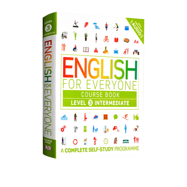 english-for-everyone-course-level-3-intermediate-english-self-study-textbook-teaching-auxiliary-book-ielts-toefl-book