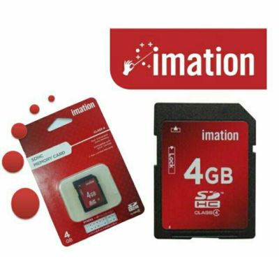 SDHC CARD 4GB IMATION CLASS 4 เมมโมรี่ การ์ด