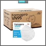 VN95 N95- THÙNG 50 HỘP Khẩu trang y tế kháng khuẩn cao cấp 4 lớp Famapro