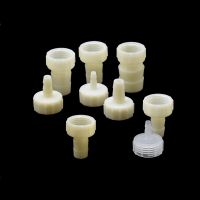 4/6/8/10/12/14/16/20mm Hose to 1/2 Female Connector Barb Water Pipe Connector Plastic Tube Fitting 2Pcs Valves