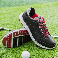 Waterproof Men Golf Shoes Professional Spikeless Golf Sport Sneakers for Men Big Size Golf Walking Shoes Classic Mens Trainers