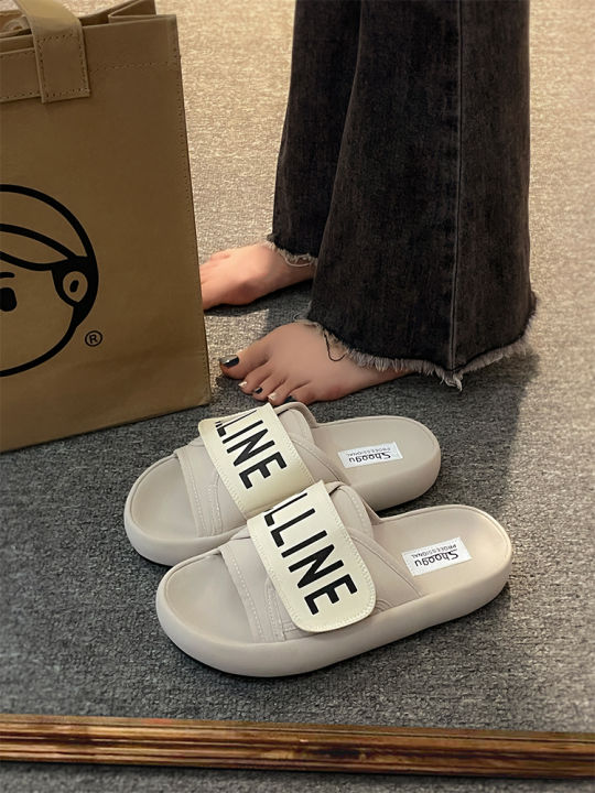 Minority high-grade sandals and slippers women wear 2023 new online ...