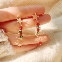 【YF】✽❀✈  New Statement Earrings Claus Drop Jewelry Gifts Wholesale