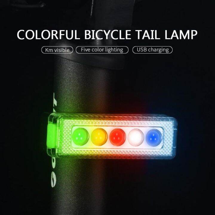 bicycle-light-5-led-usb-rechargeable-mountain-bike-rear-lamp-cycle-back-flashlight-cycling-safety-warning-light