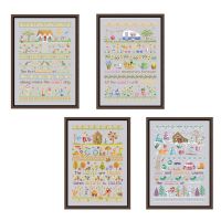 【CC】 Four seasons-Autumn cross stitch package 18ct 14ct 11ct silver embroidery handmade needlework