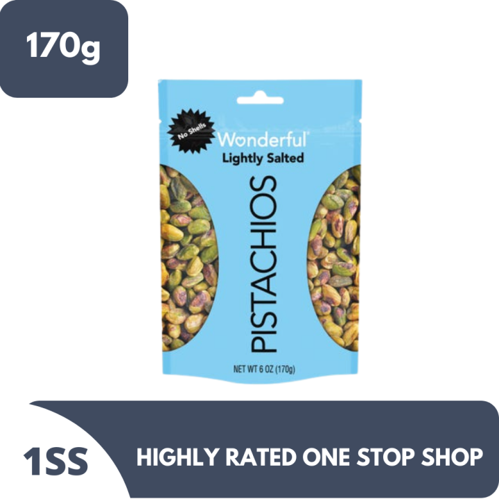 Wonderful Pistachios Lightly Salted 170g Lazada PH