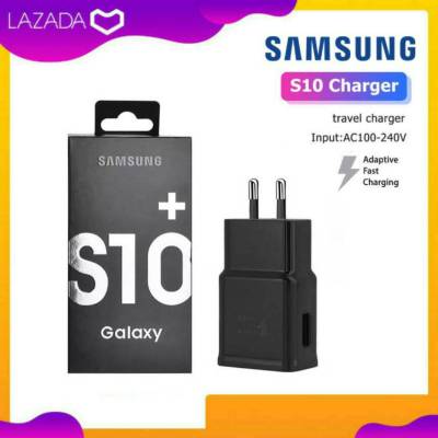 หัวชาร์จเร็ว Samsung FastCharger 18W รุ่น S10 ของแท้ ชาร์จด่วน ชาร์จเร็ว สำหรับรุ่น S10 Note8 Note9 A20 A30 A50 A20S A30S A50S A01 A11 A31 A02 A02S A21 A21S A51 A71